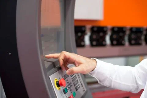 Cnc machine Stock Photos