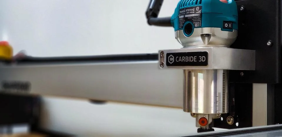 CnC machine Stock Photos