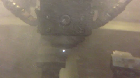 Cnc machine running Stock Footage 29388601