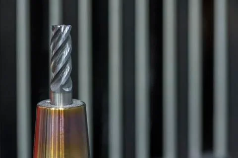 CNC Machine tools endmill solid endmill Stock Photos