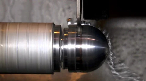 Cnc Machine Work With Metal Video stock 37215568