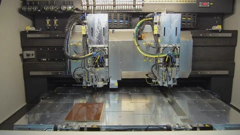 CNC machine. Workpiece. 動画素材 69885371