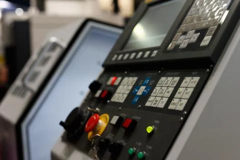 CNC metalworking machine Stock Photos