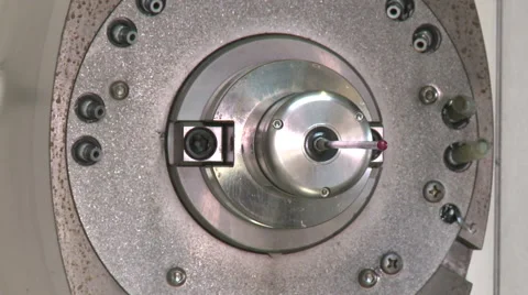 Cnc milling machine, automatic tool change, HD footage, Close-up Video stock 64775155