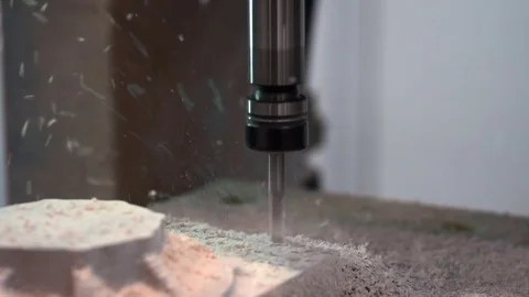CNC milling machine | Stock Video | Pond5