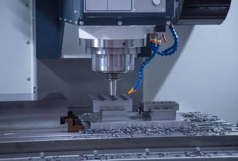 CNC milling machine Stock Photos