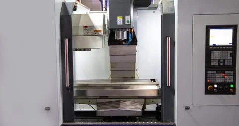 CNC milling machine Stock Photos