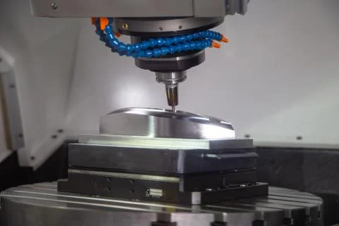 CNC milling machine Stock Photos