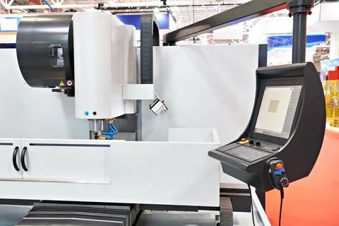 CNC milling machine Stock Photos