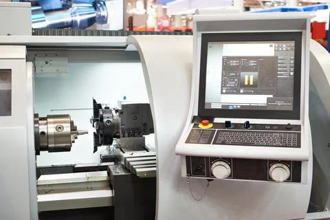 CNC milling machine Stock Photos