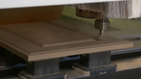 CNC milling machine at work Stock Footage 70708494