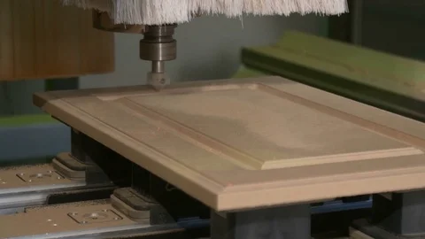 CNC milling machine at work Stock Footage 70708698