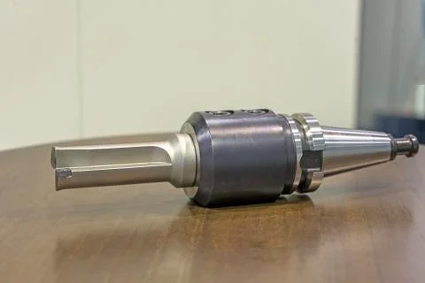 CNC tooling on the table cutter tool Stock-Fotos