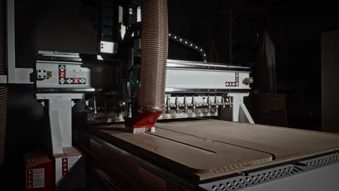 CNC Training Session, Educational Setup Showcasing CNC Operation With Safety And Stock Footage 323792916