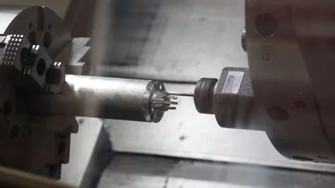 CNC turning machine 動画素材 96230295