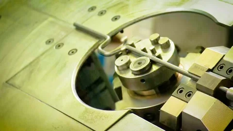 Cnc Wire Bending Machine 스톡 동영상 111481910