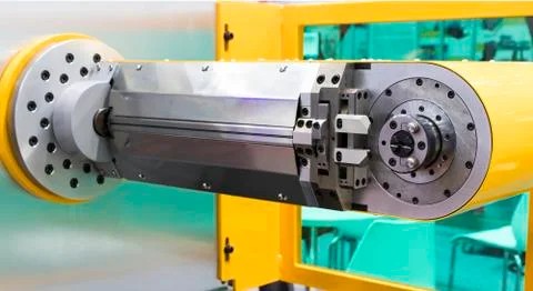 CNC wire bending machine ; Stock Photos