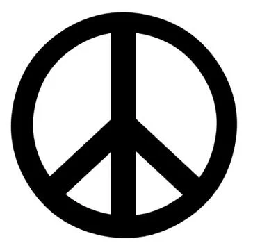 CND Symbol 库存插图