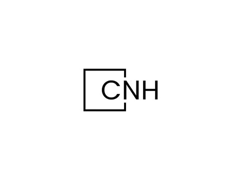 CNH letter initial logo design vector illustration Stock Illustration