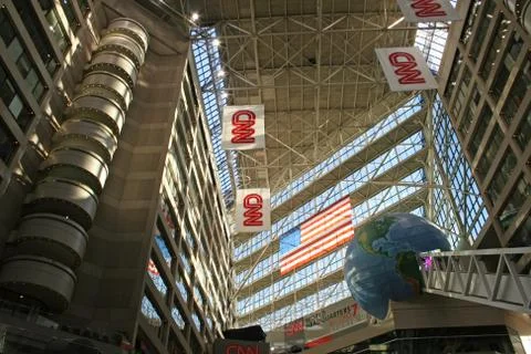 CNN Atrium Stock Photos