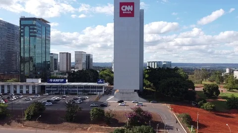 CNN Building Brasilia Stock Footage 129706463