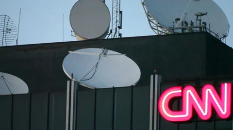 Building Cnn Satellite Channel Cnn Newsroom Cnn Radio Station