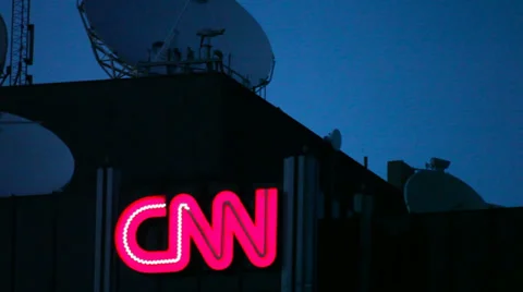 CNN Communication Tower Video stock 34230794