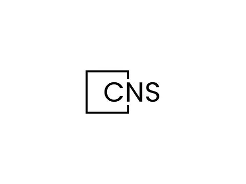 CNS letter initial logo design vector illustration Stock Illustration