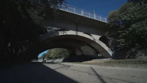 C&amp;O Canal &amp; Key Bridge Stock Footage 84781979