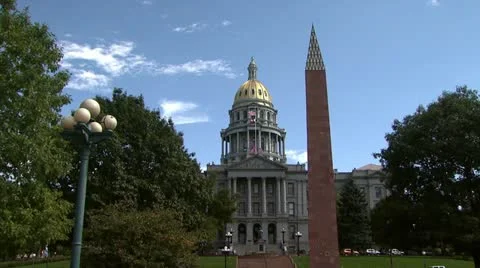 CO Capital and Memorial Stock Footage 10916376