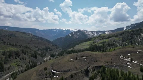 CO Mountains Panoramic 스톡 동영상 246247097