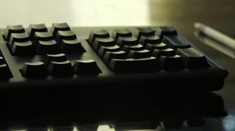 Co STK CompKeyFastType Stock Footage 11138378