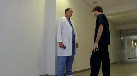 Co worker interaction together Stock Footage 12532538