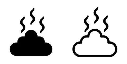 Co2 carbon dioxide cycle icon. Co2 emissions neutral Illustrazione stock