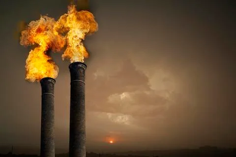 Co2 contamination Stock Photos