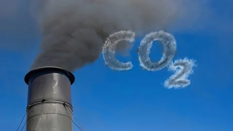 CO2 emissions 4K Stock Footage 140071599