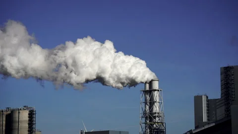 CO2 emissions Stock Footage 164526612