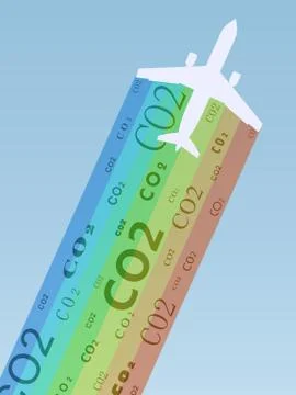CO2 emissions Stock Illustration