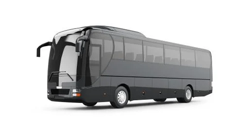 Coach Bus Stock Illustration