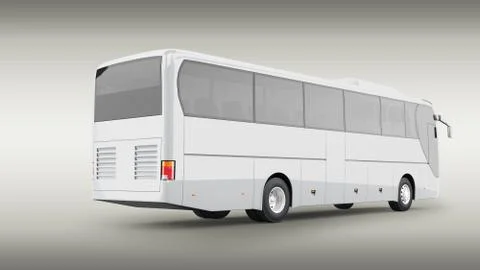 Coach Bus Stock Illustration