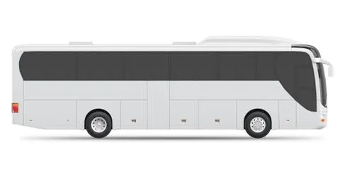 Coach Bus Stock Illustration