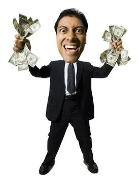 Coach cheering Foto stock