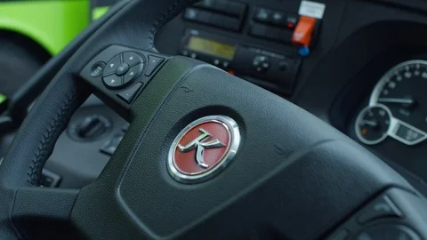 Coach Dashboard - 4K RED Stock Footage 87862798