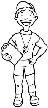 Coach Stock Illustration