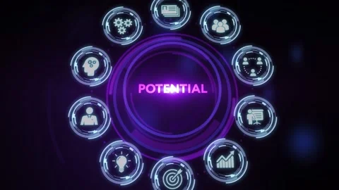 Coach motivate to personal development. Personal and career growth. Potential Vidéo 198708804