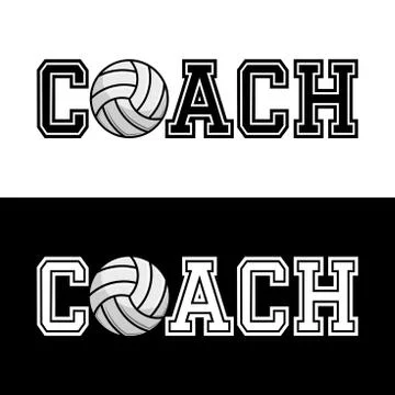 Coach T-shirt Typography, Vector Illustration Stock Illustration