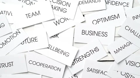 Coaching and cloud of business concepts Видео 66193448