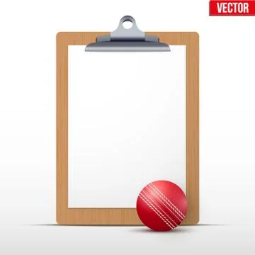 Coaching blank clipboard Stock Illustration