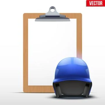 Coaching blank clipboard Stock Illustration