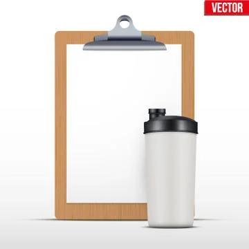 Coaching blank clipboard Stock Illustration
